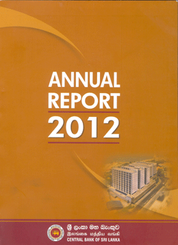 CBSL Annual Report 2012